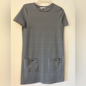 ZARA black and white dress